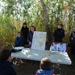 Enseñando las clases de aves en la actividad de Ambientalys