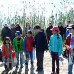 Niños paseando por la Albufera de Valencia