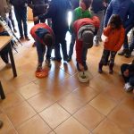 Juego de niños en la actividad en la Albufera de Ambientalys